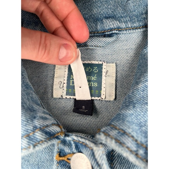 Mezame Designs Vest with Fiber Weaving One Of A Kind Unique Upcycled Womens Smal - Picture 6 of 6